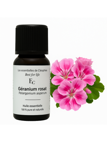 Huile essentielle de Géranium rosat d' Egypte
